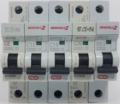 MEM Memshield 2 Mbh Mch Mdh Tipo B C D Singolo Palo MCB 10kA