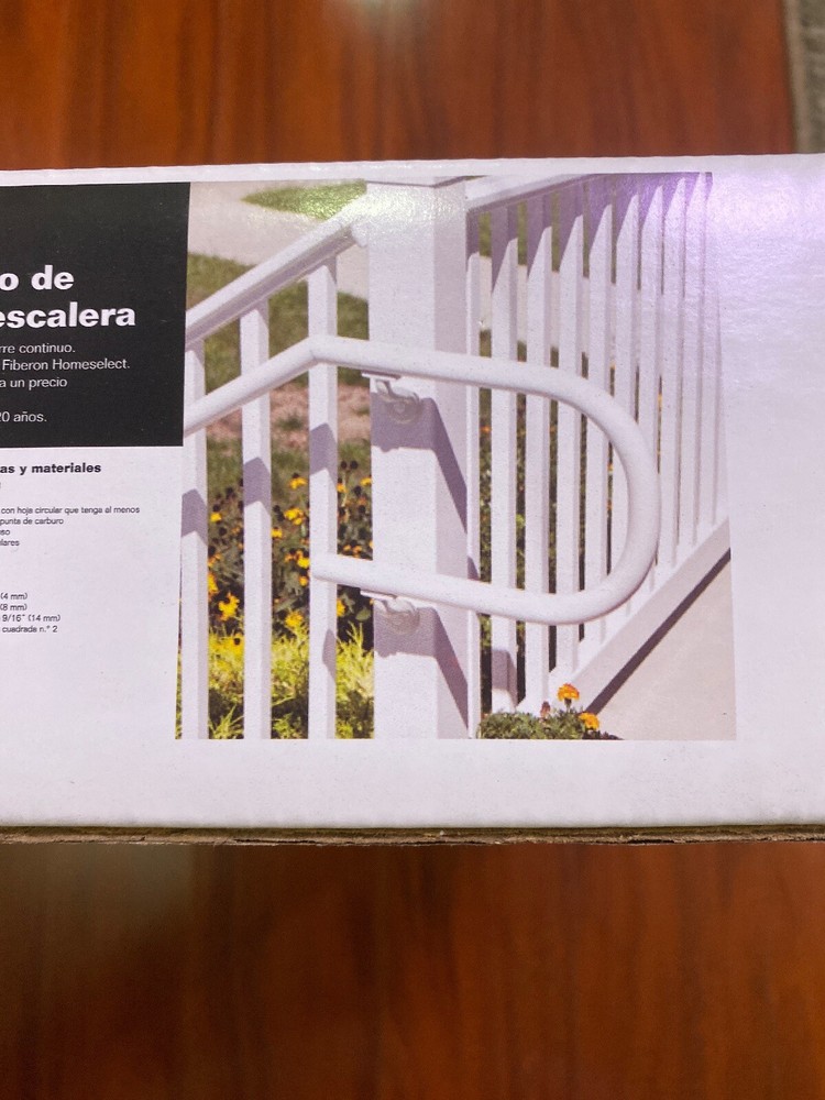 Fiberon Homeselect Stair Rail Loop Return