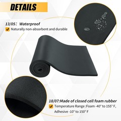 Neoprene Foam Rubber Sheet with Adhesive | Sponge Neoprene, Foam Rubber Sheet…