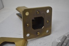 Top Hardware Duplex 2205 Stainless Square Mount Adjustable Spigot Satin Gold