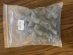 Cross PVC Fittings PVC Elbow Fittings 3/4 12 Pack