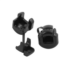 20Pcs 5P-4 Round Cable Wire Strain Relief Bush Grommet 11mm Diameter Black