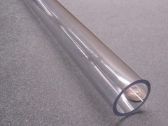 Kmac Polycarbonate Lexan Tube/ Tubing 1.375″ x 1.125″ (1 3/8″ x 1 1/8″)