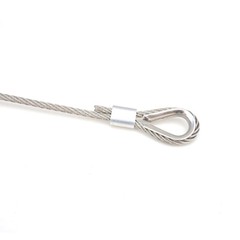 Aluminum Wire Rope Crimping Sleeves & Ferrules for Stainless Steel Cables