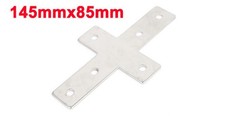 145mmx85mm Cross Shaped Flat Plate Corner Brace Angle Bracket Support Holder