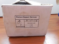 Clement Rigid Strut Clamp 4 In. RIG0400HDG 4″ – Box of 25
