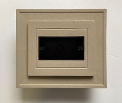 Ply Gem Shutters & Accents Electrical Mounting Block Eblock 3TF4 Color Name Clay