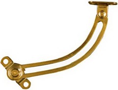5 In. Brass Left Handed Lid Support – N208-645