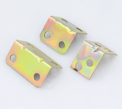 Galvanized Steel Right Angle Bracket, Thickened Furniture Hardware Connector
