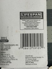 6-pack lot 4/PC National Hardware satin brass N191-056 Mending Brace 4” x 5/8”