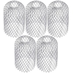 5pcs gutter downspout Anti-block Balcony Pipe Roof Gutter Guard Downspout Screen