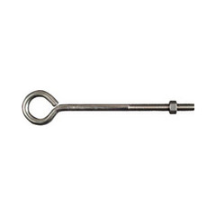National Hardware N221-671 Eye Bolts, Stainless Steel, 3/8 x 8 In. – Quantity 10