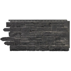 Stacked Stone Polymer Onyx Vinyl Siding 10 Pack 45×20.25 Professional Grade Wall