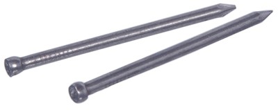 Nails, Polished Nickel Finish, 2 In. x 6D, 160-Pk. – 461688