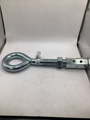 Hardware Essentials 853303 Eye Bolt w/ Nut Zinc-Plated Steel w/Coupler N182-725