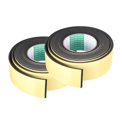 Foam Seal Tape, 50mm Wide 3mm Thick 13 Feet Long Adhesive Weather Strip 2pcs