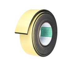 Foam Seal Tape, 50mm Wide 3mm Thick 13 Feet Long Adhesive Weather Strip 2pcs