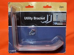 2 Piece Utility Bracket 6” Metal 718675