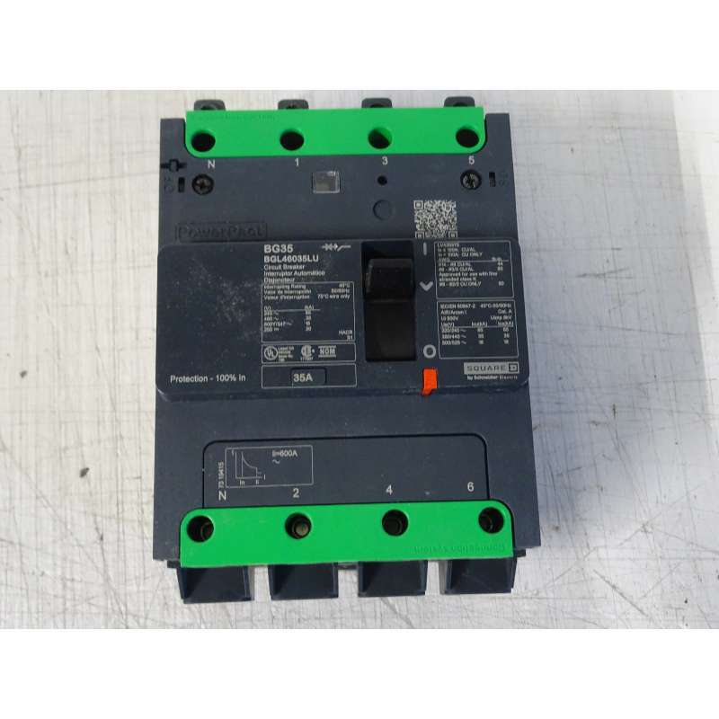BGL46035LU PowerPactB-interr.automa-35A 4P AC 35kA a 480/440V