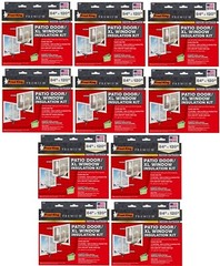 Frost King V86M 84″ x 120″ Patio Door XL Window Insulation Kit – Pack of 10