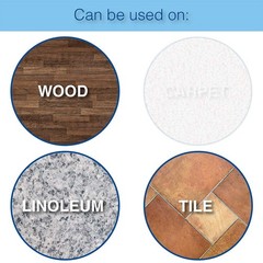 Softtouch 1 1/2 Round Heavy Duty Felt Furniture Pads For Effortless Moving And