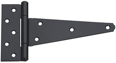Extra Heavy Gate T-Hinge, Black, 8 In. – N129-213