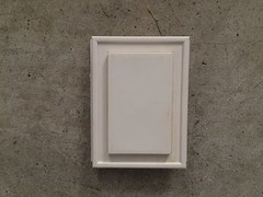 Builders Edge Mid America raised SOLID mini mount BLOCK (10pcs) LINEN – NEW #082