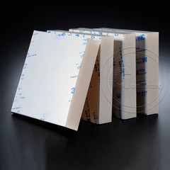 White Silicone Sheet Plate Block Self Adhesive 50-250 MM WIDTH, 1-50 MM THICK