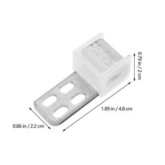 20 Pcs Sofa Spring Clips Repair Kit Iron Metal Clips for Couch Cushion Fixing
