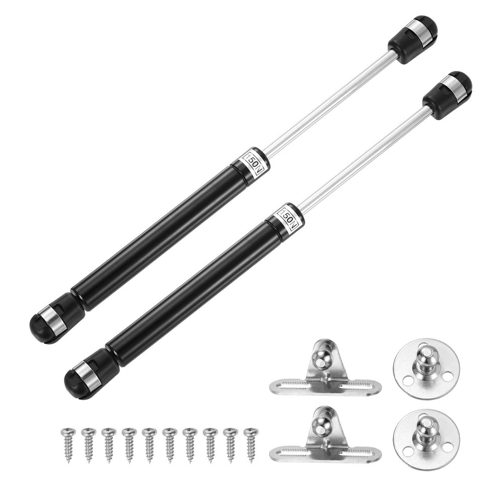 For Vehicle: 10-Inch 150N/33lb Gas Mount, Black (Set of 4)