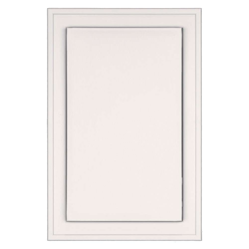 Builders Edge 130120001117 Jumbo Mounting Block 117 Bright White