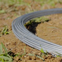 170 Ft. 9-Gauge Galvanized Steel Coil Smooth Wire Weather And Rust Resistant