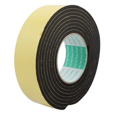 3Meter 45mmx5mm Single-side Adhesive Shockproof Sponge Foam Tape Yellow Black