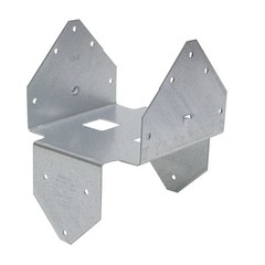 Double Post & Column Base, 18 Gauge Steel, 3 x 6 In. – BCS2-3/6Z