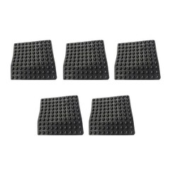 500Pcs Silicone Rubber Feet Bumpons Clear Round Self Adhesive Anti Slip Circle