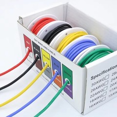 22Awg Silicone Flexible Electric Wire, Tinned Copper Wire Braided3420