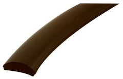 Screen Spline, Flat, Black Vinyl, 25 Ft. – P 8336