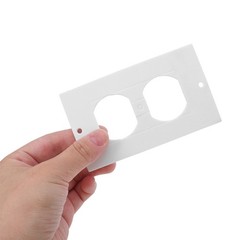 20Pcs White Eva Outlet Insulation Pads with Thermal Protection for Switch Use