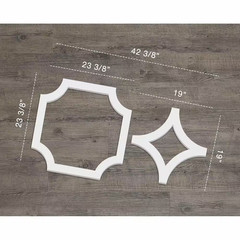 42 3/8 In.W X 23 3/8 In.H X 3/8 In.T Large Anderson Decorative Fretwork Wall Pan