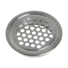 Sleek Stainless Steel Air Vent Grille for Bathrooms and Hobby Rooms Set of 10