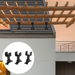 High-class Iron Roof Beam Bracket 180°adjustable Heavy Duty Roof Riser Brackets！