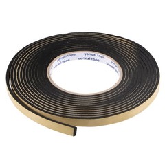 Sealing Foam Tape 10mmx3mmx5m EVA Self Adhesive Weather Strip for Window Door