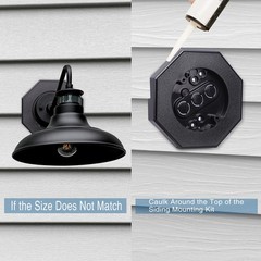 Qishiyi Vinyl Siding Mounting Blocks Kit,Siding Mounting Block with Built-in …