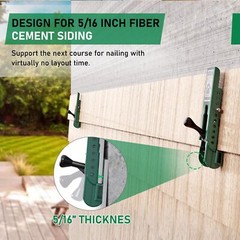 Siding Installation Tools, Siding Mounting Kit for Use with 5/16-Inch Fiber C…