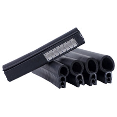 EPDM Rubber U-Shape Edge Trim Sealing Strip Car Door Guard Seal Edging Protector