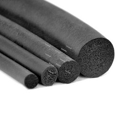 Sponge Cord Black Foam EPDM Rubber Gasket Trim Seal Round Strip Dia 5mm to 20mm