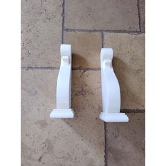 Cabinets Bay 2 Corbels Bridgeport Shelf Brackets 3″ x12 3/4″x6″ Royal Cream WOOD
