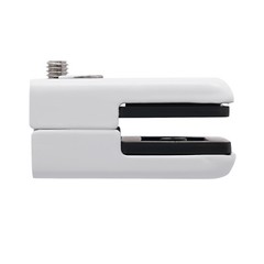 8 PCS White Glass Clamps Stainless Steel Glass Clamp Clip Fit 8-10mm Thick Glass