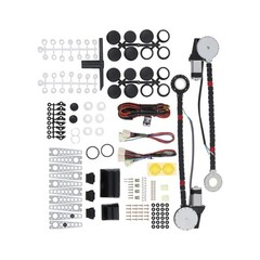 JDMSPEED New Universal Electric Power Window Lift Regulator Conversion Kit wi…