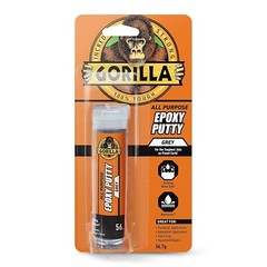 Gorilla Epoxy Putty Grey For Plumbing Household Repair Extra Strong Waterproof